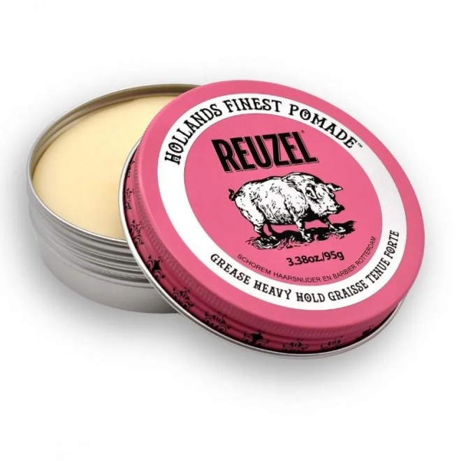 Modelująca pomada do włosów na bazie wosku Reuzel Pink Pig 95 g